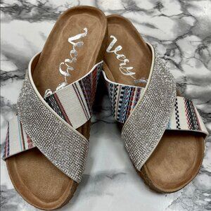 Esme Aztec Gliter Sandal by Very G